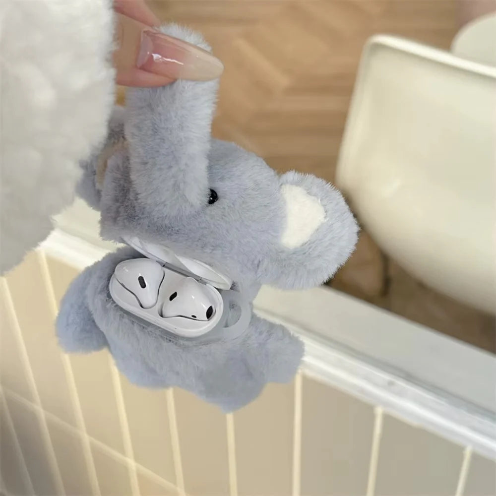 Peluş Fil Airpods Kılıfı